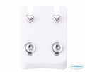 Minibelle pure heart earrings