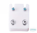 Minibelle sky silver regular earrings