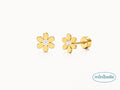 Sunlit Petal studs