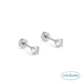 Tiny whisper studs
