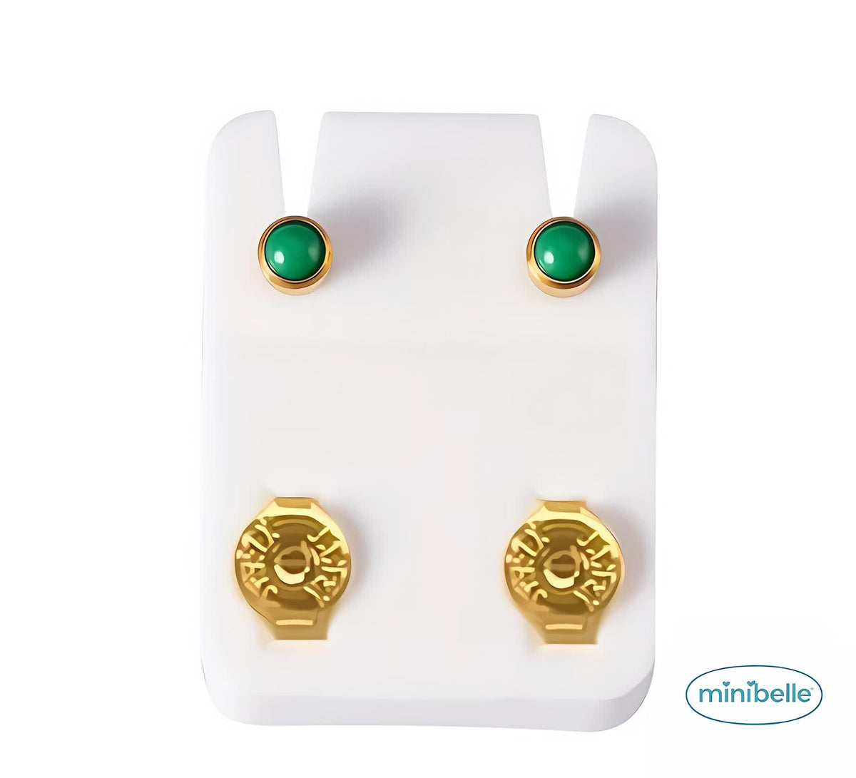 Minibelle lucky clover earrings
