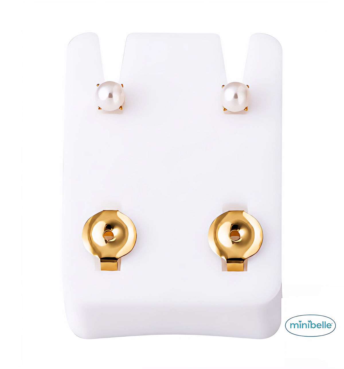 golden pearl regualr earrings